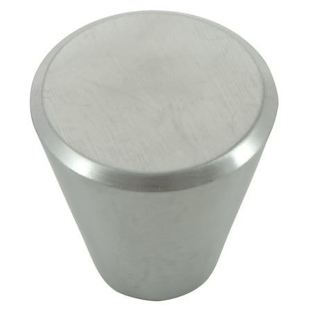 Laurey Melrose Stainless Steel Cone Knob, 1 1/4" 89101